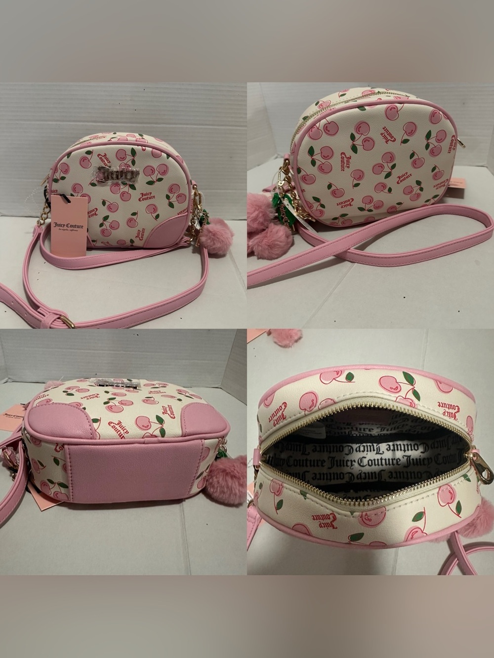 🍒 NWT Juicy Couture Cherry Girl Crossbody & Wallet Set -Rare Y2K Viral Find! - Picture 6 of 16